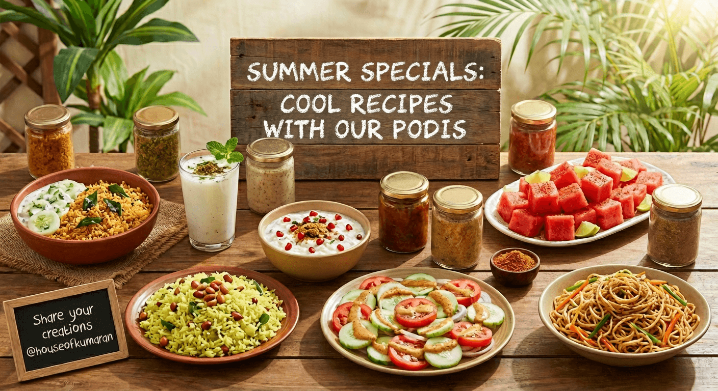 Summer Specials: Cool Recipes with Our Podis